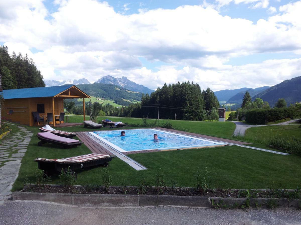 Biohof Haus Wieser Abtenau Exteriör bild